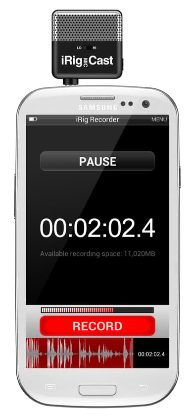 IK Multimedia iRig Mic Cast mikrofon