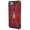 UAG iPhone 7/6S mobildeksel (rød/transparent)