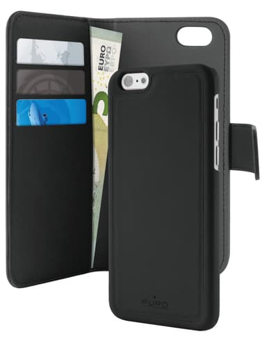 Puro Magnet etui til iPhone 6/7/8/SE Gen. 2/3 (sort)