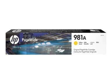 HP Blekkpatron 981A Original PageWide Gul