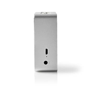 Bluetooth®-Høyttaler | 15 W | Metalldesign | Aluminium sølv