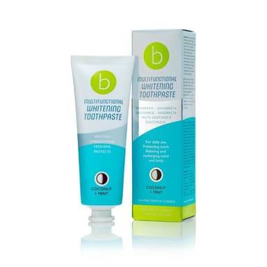Beconfident® multifunksjonell tannkrem Kokosnøtt + Mint 75 ml