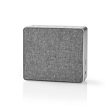 Bluetooth®-Høyttaler | 15 W | Metalldesign | Aluminium sølv