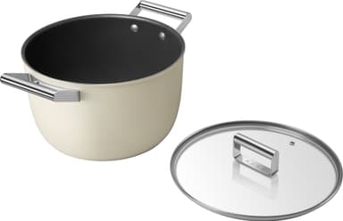 Smeg 50’s Style kasserolle CREAMCAS26
