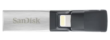 SanDisk iXpand 2 ekstern lagring for iPad/iPhone 256 GB