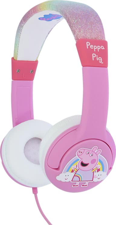 OTL Peppa Pig Prinsessan Peppa on-ear hodetelefoner