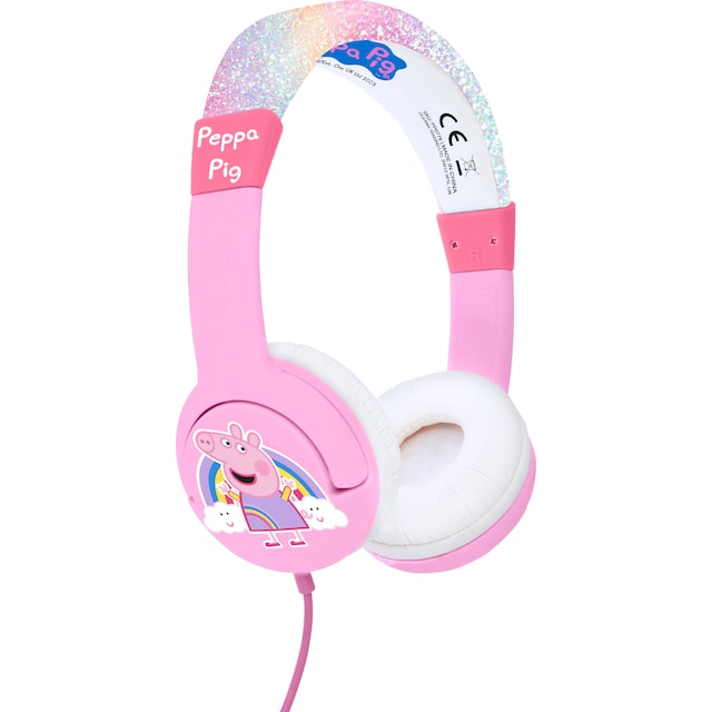 OTL Peppa Pig Prinsessan Peppa on-ear hodetelefoner
