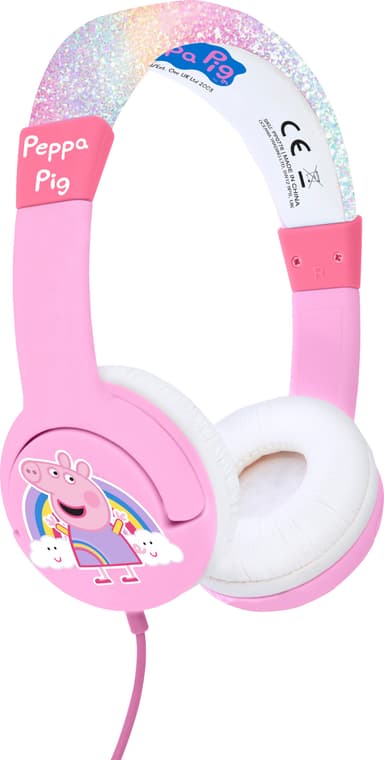 OTL Peppa Pig Prinsessan Peppa on-ear hodetelefoner