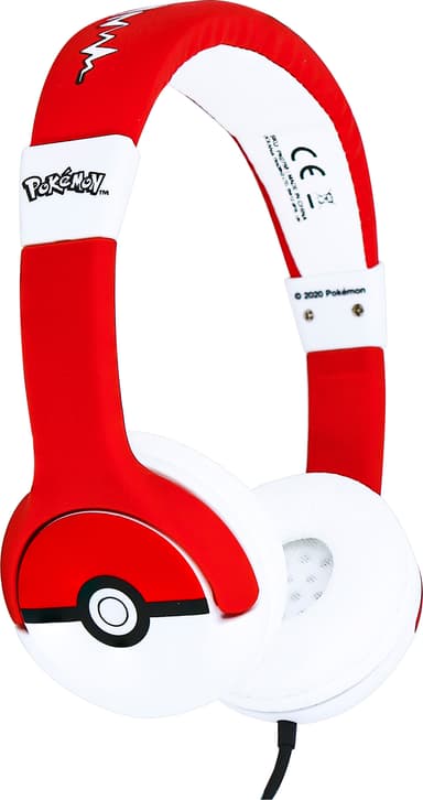 OTL Pokemon pokeball on-ear hodetelefoner