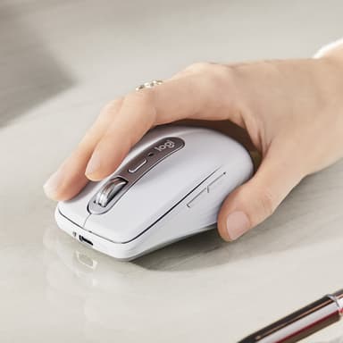 Logitech MX Anywhere 3 trådløs mus til Mac (lys grå) Mus Logitech MX Anywhere 3 trådløs mus til Mac (lys grå) Mus