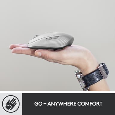 Logitech MX Anywhere 3 trådløs mus (lys grå)