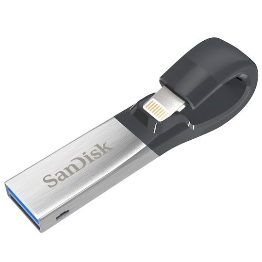 SanDisk iXpand 2 128 GB minnekort for iPad/iPhone