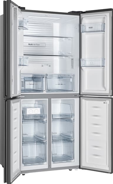 Delonghi kombiskap D4D394T20N (mørk rustfritt)