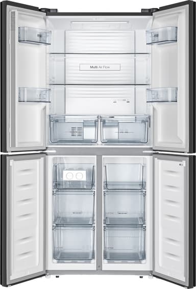 Delonghi kombiskap D4D394T20N (mørk rustfritt)