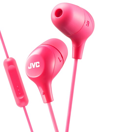 JVC Marshallow HA-FX38M  in-ear hodetelefoner (rosa)