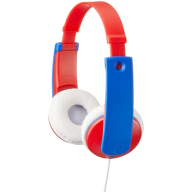 JVC HA-KD7 on-ear hodetelefoner (rød)
