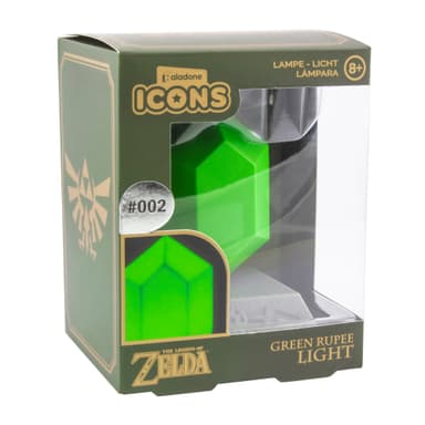 GREEN RUPEE ICON LIGHT