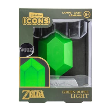 GREEN RUPEE ICON LIGHT