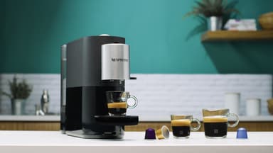 NESPRESSO® Atelier Kaffemaskin fra Krups, Sort
