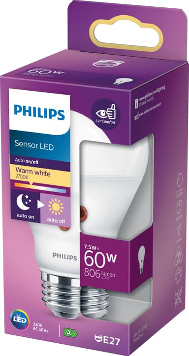 Philips LED-lyspære 60W E27