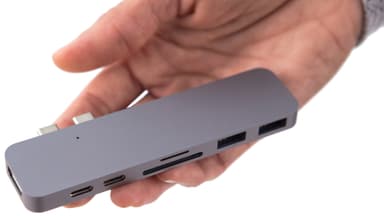 Hyperdrive USB-C TB multi-adapter for MacBook Pro (grå)
