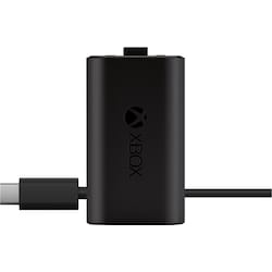 Microsoft Xbox oppladbar batteripakke + USB-C-kabel