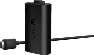 Microsoft Xbox oppladbar batteripakke + USB-C-kabel