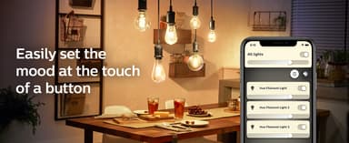 Philips Hue W 4W Fil G125 E27