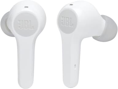 JBL Tune215TWS helt trådløse in-ear hodetelefoner (hvite)