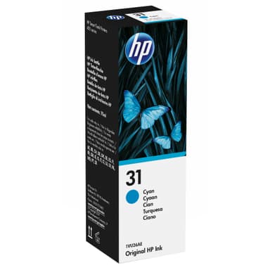 HP blekkflaske 31 Cyan