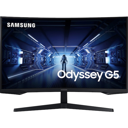 Samsung Odyssey C27G55 27" buet gamingskjerm