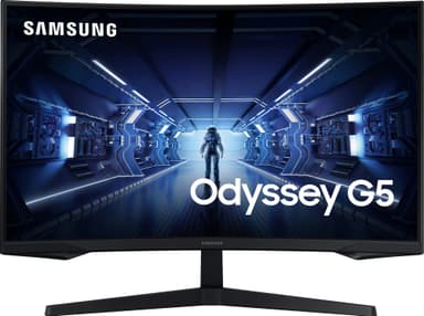 Samsung Odyssey C27G55 27" buet gamingskjerm