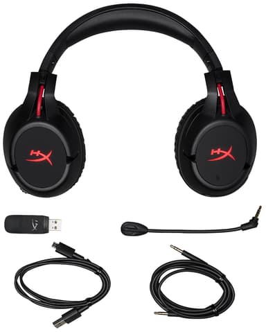 HyperX Cloud Flight trådløst gamingheadsett Gaming headset HyperX Cloud Flight Trådløs Headset Gaming headset