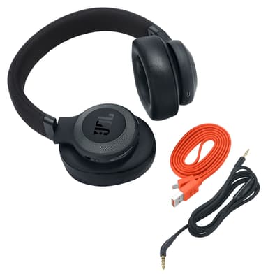 JBL E65BT trådløse around-ear hodetelefoner (sort)