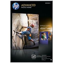 HP glanset fotopapir Advanced HPQ8008A  10x15 cm
