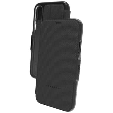 GEAR4 D3O Oxford iPhone X deksel (sort)