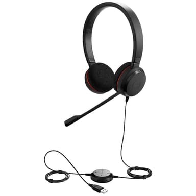 Jabra Evolve 20 MS kablet stereoheadsett