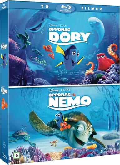 Oppdrag Dory/ Oppdrag Nemo (Blu-ray)