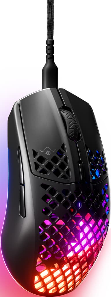 SteelSeries – Gamingmus Elkjøp SteelSeries Aerox 3 trådløs gamingmus Gamingmus Elkjøp