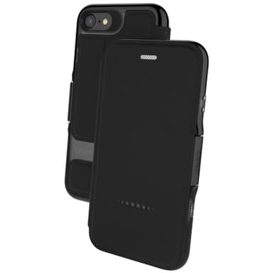 GEAR4 D3O Oxford iPhone 6/7/8/SE Gen. 2 deksel (sort)