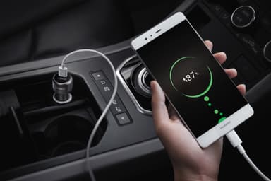Huawei AP31 dobbel USB car charger (black)
