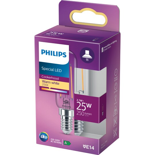 Philips LED-lyspære 2,1W E14