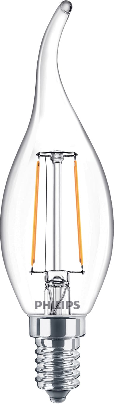Philips LED-lyspære 2W E14