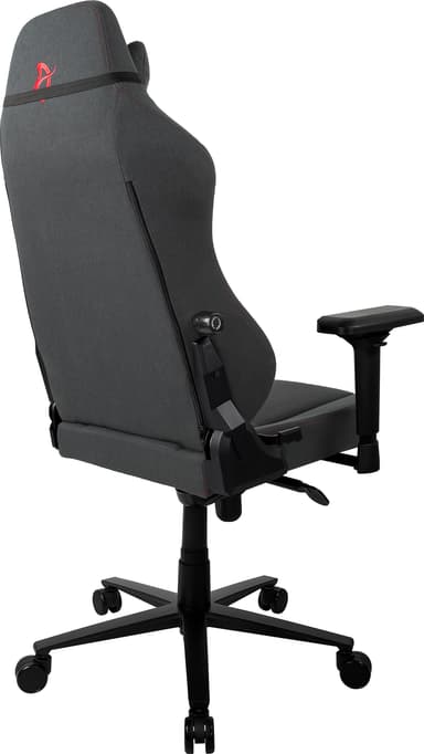 Arozzi Primo Woven Fabric gamingstol (sort/grå med rød logo)