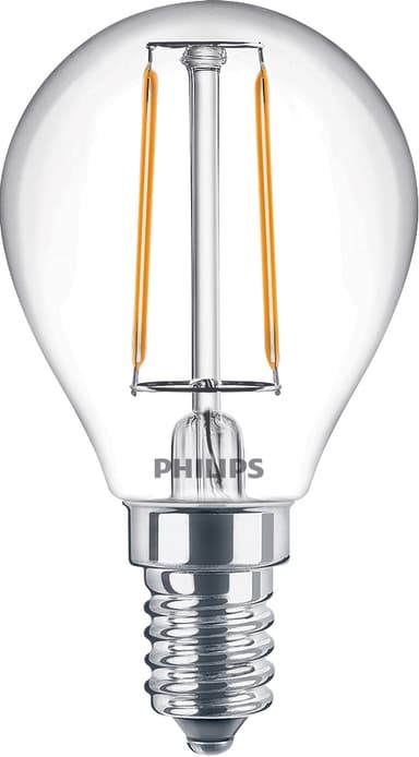 Philips LED-lyspære 2W E14