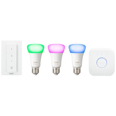 Philip Hue White and color ambiance startpakke Smart Belysning Hjem og Husholdning Elkjøp