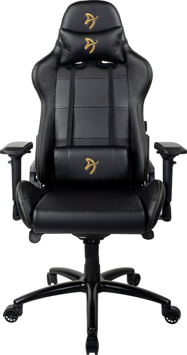 Arozzi Verona Signature PU gamingstol (sort med gullfarget logo)