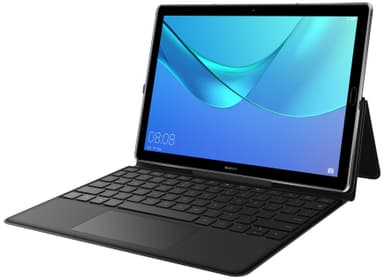 Huawei MediaPad M5 skinndeksel med tastatur (grå)