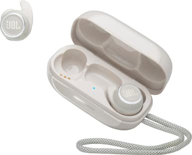 JBL Reflect Mini helt trådløse in-ear hodetelefoner (hvit)