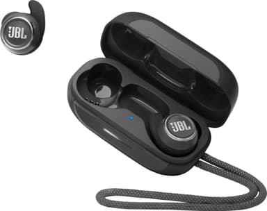 JBL Reflect Mini helt trådløse in-ear hodetelefoner (sort)
